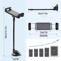 Universal Long Arm Car Windshield Mount Holder Stand for Tablets & Phones
