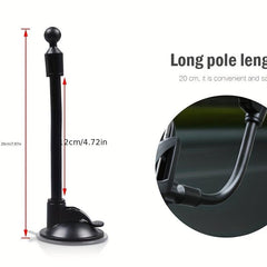 Magnetic Car Phone Holder with Suction Cup for Windshield