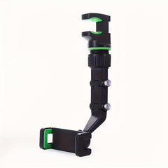 Car Rearview Mirror Phone Holder for Rear Row Headrest