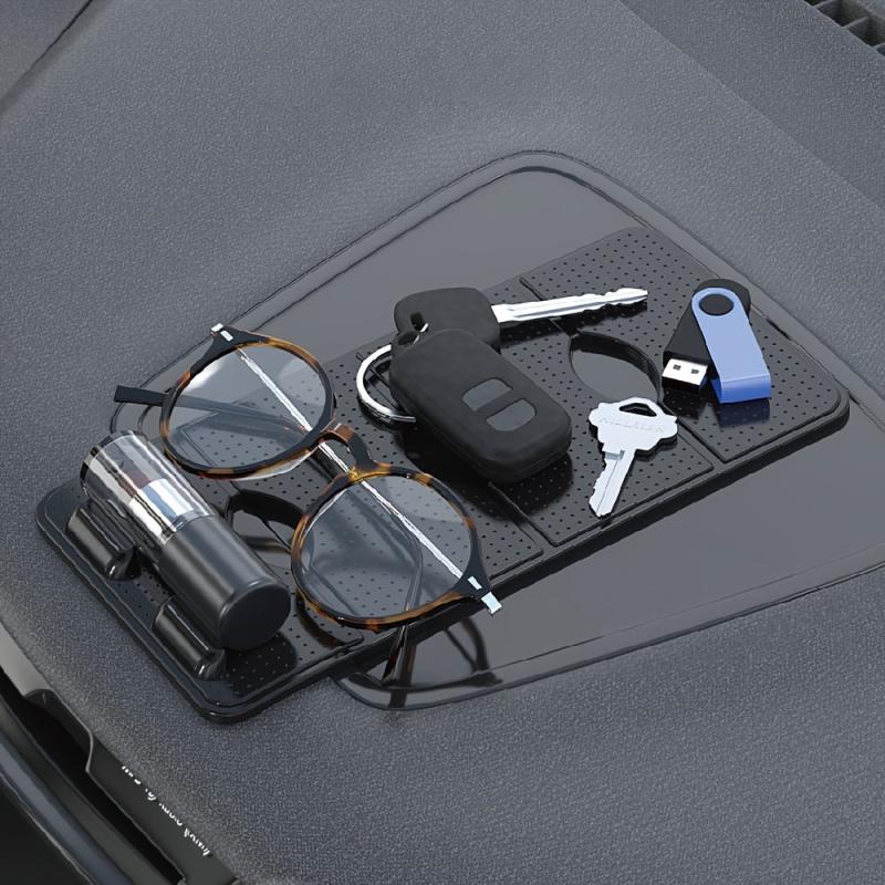 Universal Car Phone Mount Dashboard Holder Adjustable Clamp Non Slip Pad