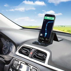 Universal Car Phone Mount Dashboard Holder Adjustable Clamp Non Slip Pad