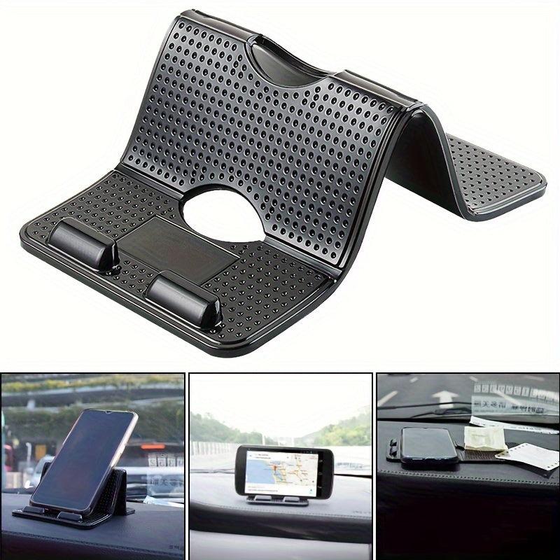 Universal Car Phone Mount Dashboard Holder Adjustable Clamp Non Slip Pad