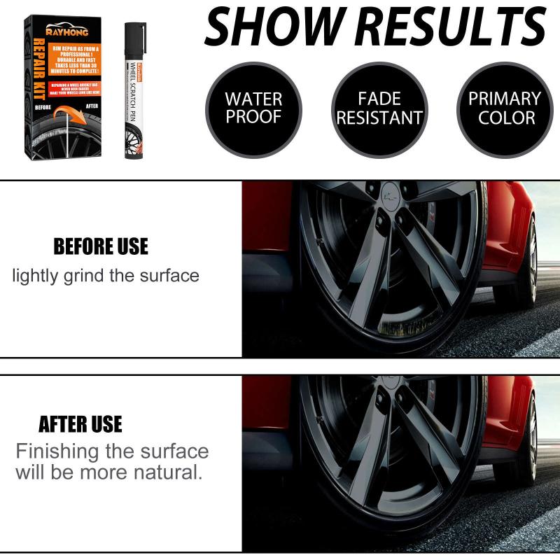 Wheel Scratch Repair Pen Car Paint Scratch Removal