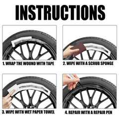 Wheel Scratch Repair Pen Car Paint Scratch Removal