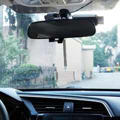 Car Phone Holder Rearview Mirror CellPhone Holder 360 GPS Smartphone Stand