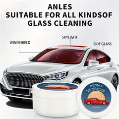 Auto Glass Cleaning Cream - Stain Remover, Anti Rain & Anti Fog Film