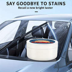 Auto Glass Cleaning Cream - Stain Remover, Anti Rain & Anti Fog Film