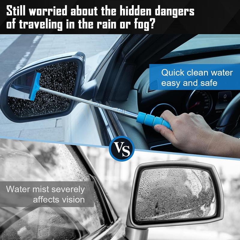 Car Rearview Mirror Small Wiper Windshield Brush