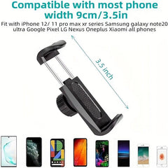 360 Rotated Car Rearview Mirror Phone Holder Slip Rearview Phone Mount