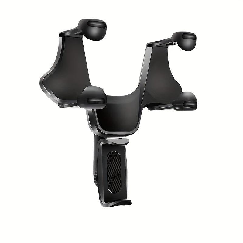 360 Rotated Car Rearview Mirror Phone Holder Slip Rearview Phone Mount