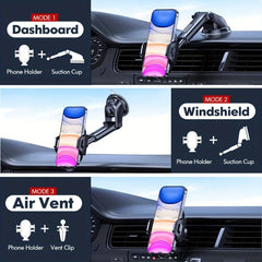 Car Phone Holder Suction Cup Dashboard Navigation Bracket