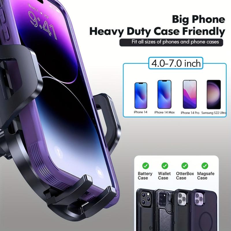 Car Phone Holder Suction Cup Dashboard Navigation Bracket