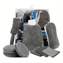 Car Cleaning 9 Sponge Towel Set Beauty Set Car Cleaning Tool Set