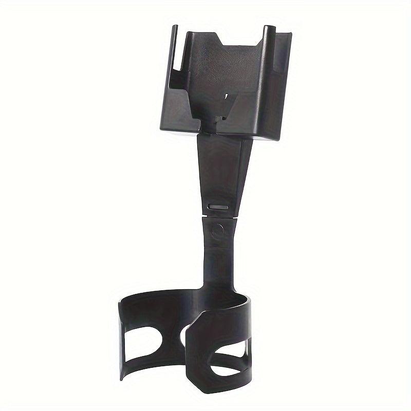 Car Phone Holder & Cup Holder 2 in 1 Mount - Vertical/Horizontal Positioning