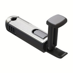 360 Rotatable Car Phone Bracket with Seat Headrest Hook Phone Holder