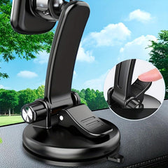 Car Phone Holder Center Console Suction Cup Mount Strong Magnet Phone Holder