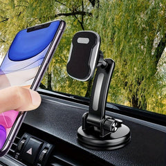 Car Phone Holder Center Console Suction Cup Mount Strong Magnet Phone Holder