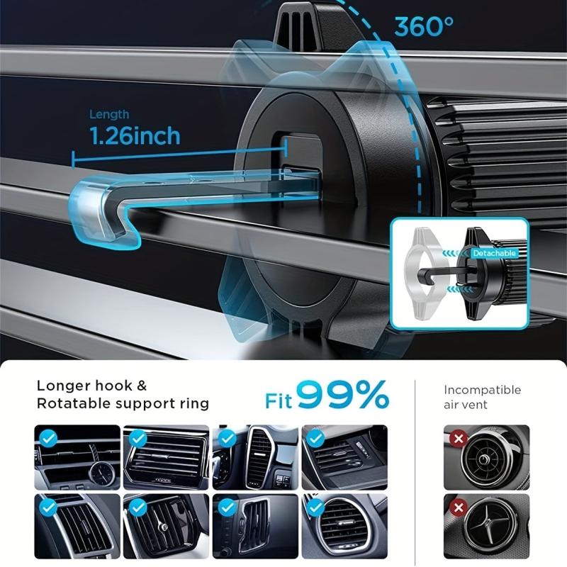 360 Rotation Air Vent Car Phone Holder