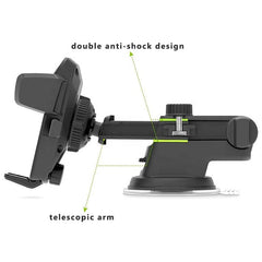 3 in 1 Vehicle Phone Bracket Secure & Accessible Air Outlet Dashboard Windshield