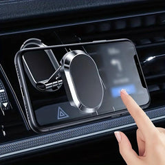 360u00b0 Metal Magnetic Car Phone Stand for Navigation