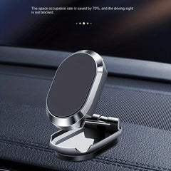 360u00b0 Metal Magnetic Car Phone Stand for Navigation