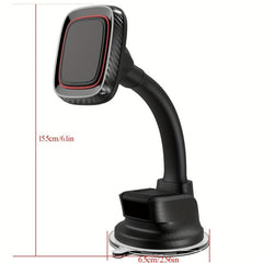Flexible Magnetic Phone Holder for Car Dashboard & Windshield