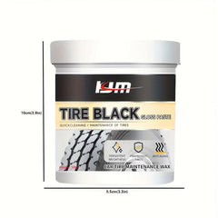 500g Tire Coating Glaze for Car Tires, Increase Brightness, Wax Polish