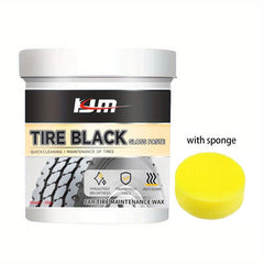 500g Tire Coating Glaze for Car Tires, Increase Brightness, Wax Polish