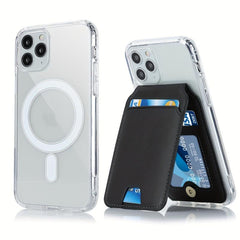 Magnetic Wallet Halo Lock Phone Wallet Stand for iPhone 14 13 12 Series