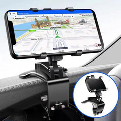 Car Mobile Phone Holder Rotating Dashboard Rearview Mirror Bracket