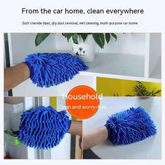 25g Wool Gloves For Glass Cleaning Car Wash Care Tools