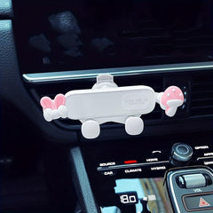 Cartoon Car Phone Holder Air Vent Clip Mount GPS Navigation Stand Rack