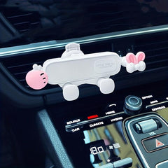 Cartoon Car Phone Holder Air Vent Clip Mount GPS Navigation Stand Rack