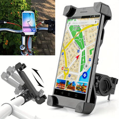Motorcycle Phone Mount Anti Shake 360 Rotation Phone Holder