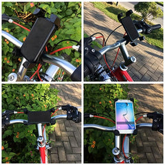 Motorcycle Phone Mount Anti Shake 360 Rotation Phone Holder