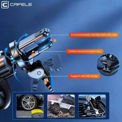 Cafele Universal Car Phone Holder Gravity Air Vent Car Holder for 10-29cm Phones