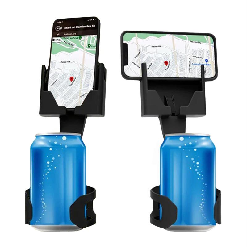 Universal Hands Free Cell Phone Cup Mount with Drink Holder