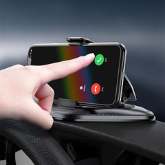 PU Leather Pattern Suction Cup Phone Holder