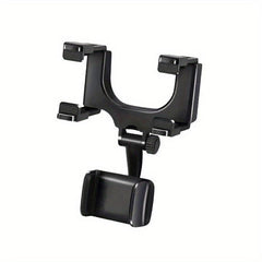 Universal 360 Rearview Mirror Holder for Rotating Car Phone Holder