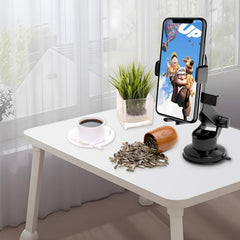 Car Phone Holder 360u00b0 Telescopic Suction Cup Mount