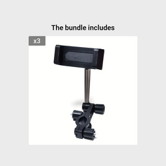 Rotatable Rearview Mirror Phone Holder & Headrest Holder