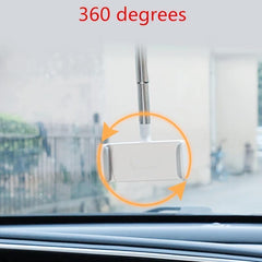 Rotatable Rearview Mirror Phone Holder & Headrest Holder