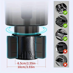 YITUMU Car Cup Holder Large Cup Pad Beverage Holder Adjustable Base