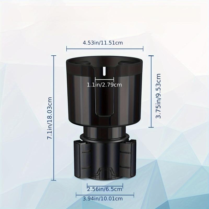 YITUMU Car Cup Holder Large Cup Pad Beverage Holder Adjustable Base