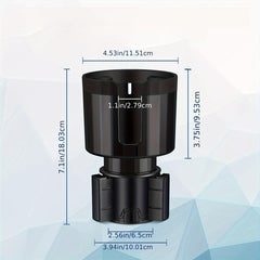 YITUMU Car Cup Holder Large Cup Pad Beverage Holder Adjustable Base