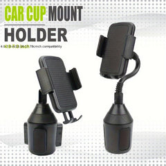 Car Phone Water Cup Holder Center Console Holder For IOS Android Phone