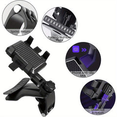 Adjustable Dashboard Car Phone Mount for 10-17 Smart Phone GPS
