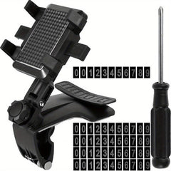 Adjustable Dashboard Car Phone Mount for 10-17 Smart Phone GPS