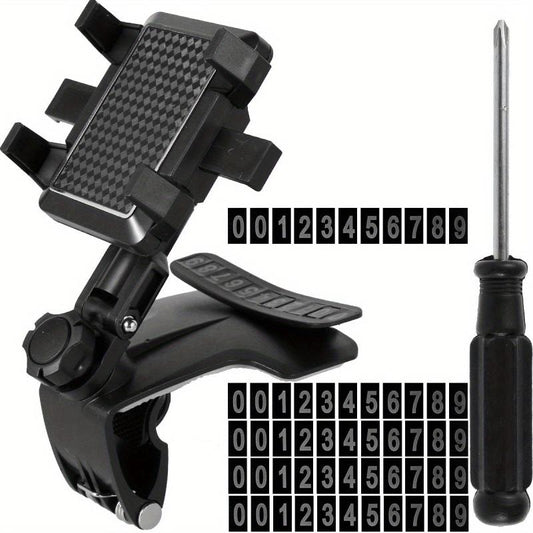 Adjustable Dashboard Car Phone Mount for 10-17 Smart Phone GPS
