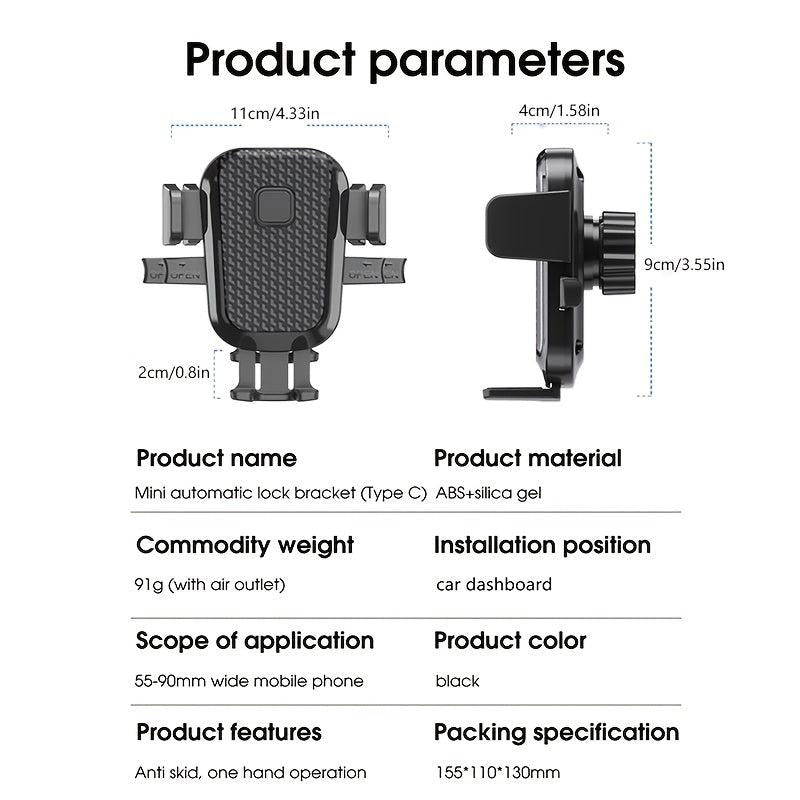 Car Mobile Phone Holder Air Outlet Mounting Bracket